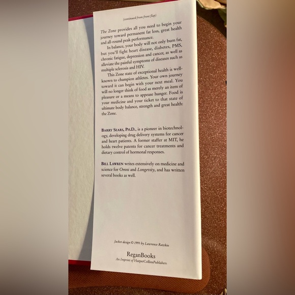 “Enter the Zone” by Barry Sears and Bill Lawren - Picture 3 of 4